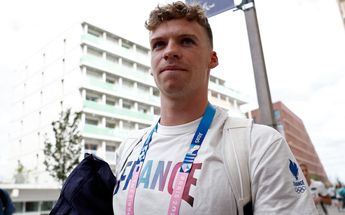 Leon Marchand en París 2024 / Foto: Reuters