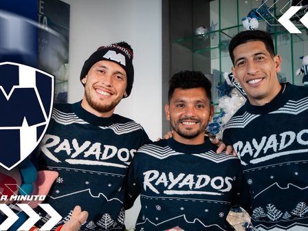 Rayados celebra la navidad con sus aficionados / @rayados