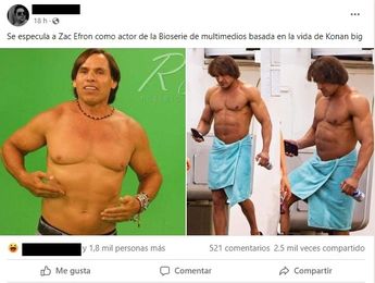 Konan Big y Zac Efron / Especial