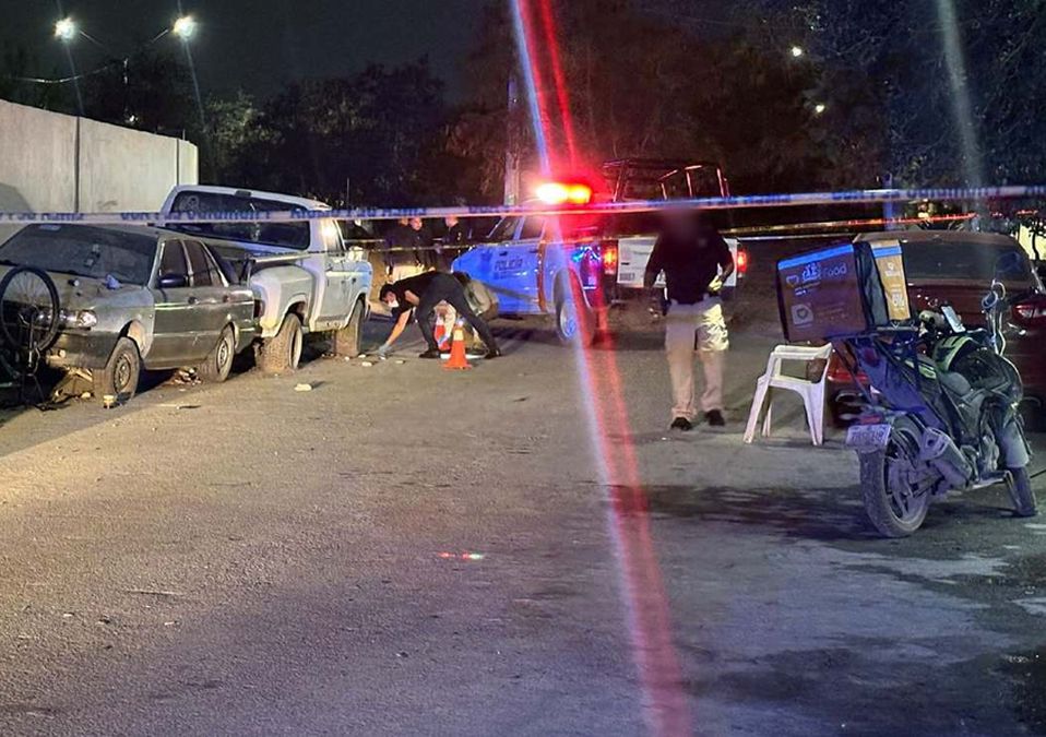 Vecinos de El Carmen, Nuevo León dijeron haber escuchado al menos 20 disparos de arma de fuego durante el ataque. | Susana Paredes