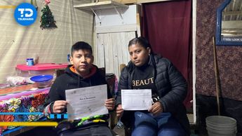 María Fernanda y su hijo, son habitantes de una zona de tejabanes de la Colonia Pedregal del Topo Chico. | Especial