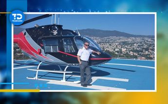 El helicóptero pertenecía a una empresa privada/ Especial