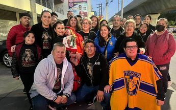 Peregrinación de familia en Monterrey. | Mayte Villasana