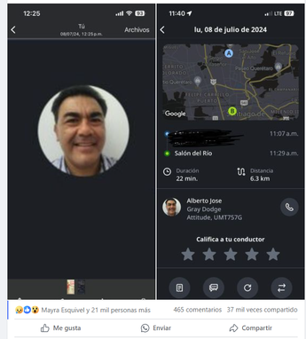 Mujer de Querétaro comparte terrible experiencia en inDrive | Especial
