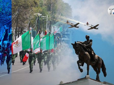 Desfile del 5 de mayo en Puebla | Óscar Ávila