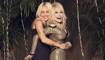 Dolly Parton y Miley Cyrus.