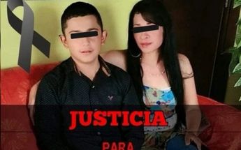 El menor de 14 años intentó defender a su madre del ataque /Cortesía