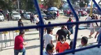 Durante venta de boletos aficionados del Atlas se agarran a golpes; hay heridos