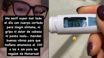 Mariana Rodríguez cuenta cómo se enteró que tenía dengue. | Especial