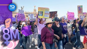 Los contingentes salieron desde Palacio de Gobierno | Astrid García