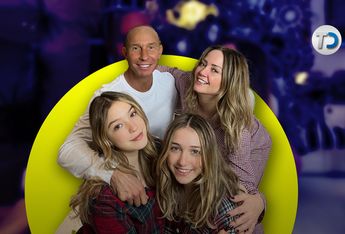 Conoce más sobre Mía y Nina Rubín hijas de Andrea Legarreta y Erik Rubín