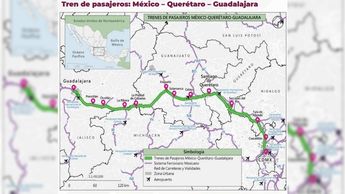 Ruta de tren de pasajeros de Ciudad de México, Querétaro y Guadalajara / Especial