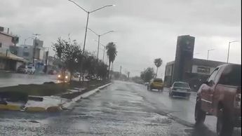 Se registran lluvias en el Área Metropolitana de Monterrey