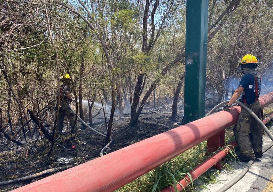 Incendio en Santa Catarina/ Pamela Villanueva