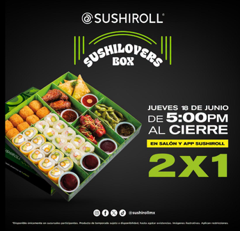 Promociones de Sushi Roll este 18 de junio por el Día del Sushi
