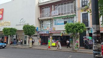 Fachada de la supuesta empresa de inversión en Tehuacán / Apolonia amayo