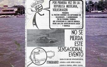 Esta es la historia del Vocho que logró nadar en el Lago de Chapala | Publicidad del evento