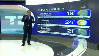 Pronóstico del tiempo para Monterrey, con Abimael Salas - 18 de octubre de 2024
