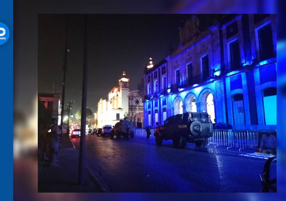 Se llevó a cabo un operatuvo en la capital mexiquense. /(Especial)