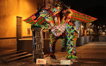 Alebrije del Colegio de San Idelfonso/ Twitter: @SanIldefonsoMx
