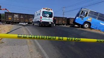 El conductor de camión resultó con lesiones leves y decidió firmar el desistimiento médico | Juan Carlos Munguía
