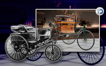 Cómo era el Motorwagen Benz, el primer auto de la historia / Diseño Telediario
