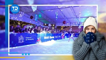 La pista de hielo en Monterrey estará abierta hasta el 7 de enero de 2025. | Especial