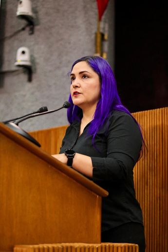Jessica Martínez, diputada local del PRI hizo un exhorto a las secretarías de Salud y Educación. | Kevin Recio