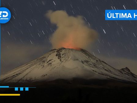El semáforo de alerta volcánica del Popocatépetl está en Amarillo Fase 2 HOY 2 de marzo 2025 / Cuartoscuro