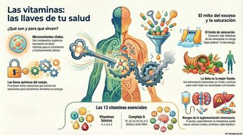Una explicación de lo que son las vitaminas y para qué sirven | Con información de Fernando Reyna y la Secretaría de Salud.
