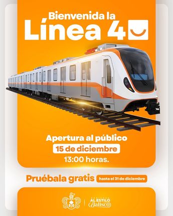 horario de apertura del Tren Ligero de Guadalajara. | Siteur