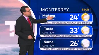 Pronóstico del tiempo en Monterrey para el martes 23 de julio
