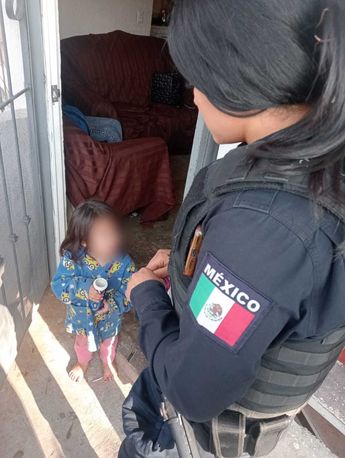 La pequeña se encuentra en buenas condiciones de salud / Policía de Zapopan