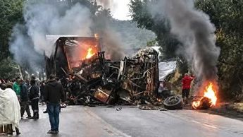 Choque frontal deja 8 muertos en Brasil