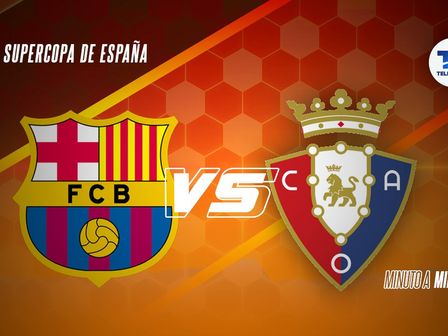 Barcelona vs Osasuna EN VIVO | Semifinal Supercopa de España