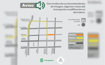 Cierres y desvíos por el desfile navideño de Guadalajara / Gobierno de Jalisco