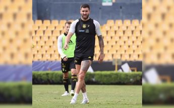 Gignac entrenando al parejo del equipo / CORTESÍA: @10apg