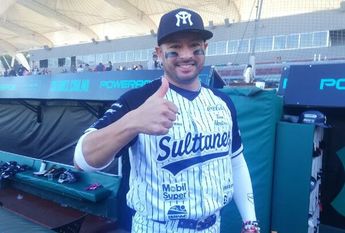 Edson García, jugador de Sultanes de Monterrey / CORTESÍA: Tomás López