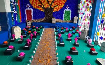 Recuerdan a Joel Sampayo con altar | Pamela Villanueva