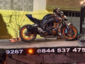 Autoridades aseguraron una motocicleta robada | Cristian Montelongo
