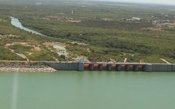 La Presa El Cuchillo registró un incremento en la extracción de agua. | Archivo
