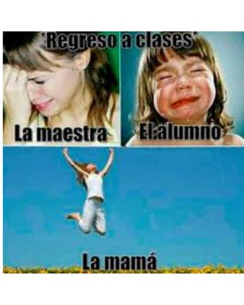 Las madres de familia por fin podrán disfrutar de planes que no incluyan niños, con el regreso a clases / Redes sociales