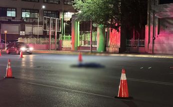 La zona fue abanderada por las autoridades de la Policía de Monterrey. | Susana Paredes