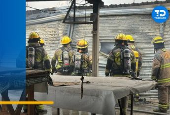 Incendio Mercado Campesino Monterrey