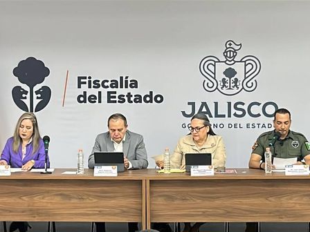 Funcionarios de la Fiscalía del Estado de Jalisco