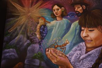 Artistas aprendices también participaron en la exposición de Zacapoaxtla / Andrés Lobato