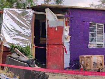 La vivienda donde ocurrió el ataque se encuentra en un asentamiento junto a la colonia Villas de Regina, en Pesquería, Nuevo León.