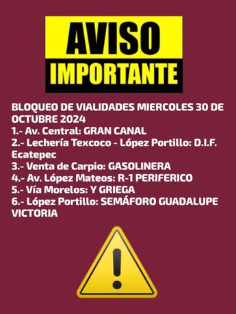 Bloqueos en Ecatepec