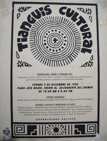Placa de fundación del Tianguis Cultural/ Especial