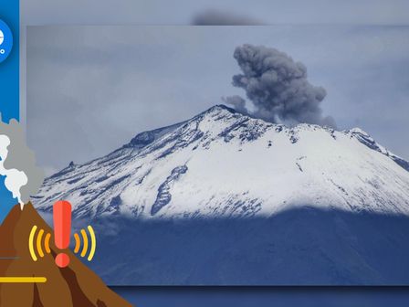 Actividad del Popocatépetl 19 de julio de 2024 / Andrés Lobato